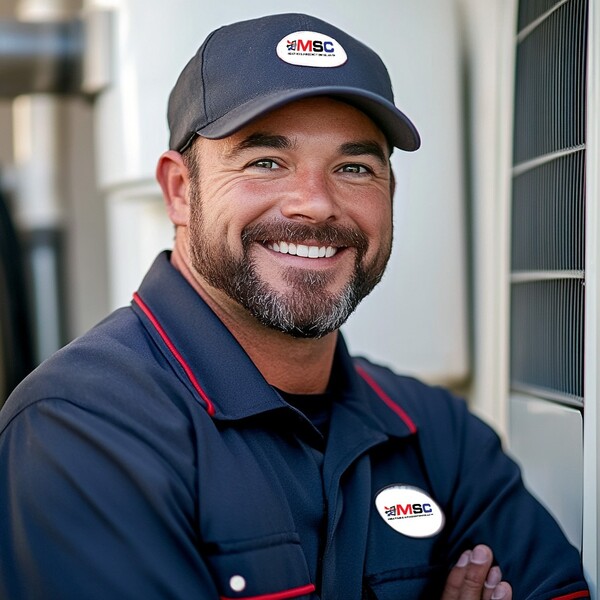 HVAC installation technician